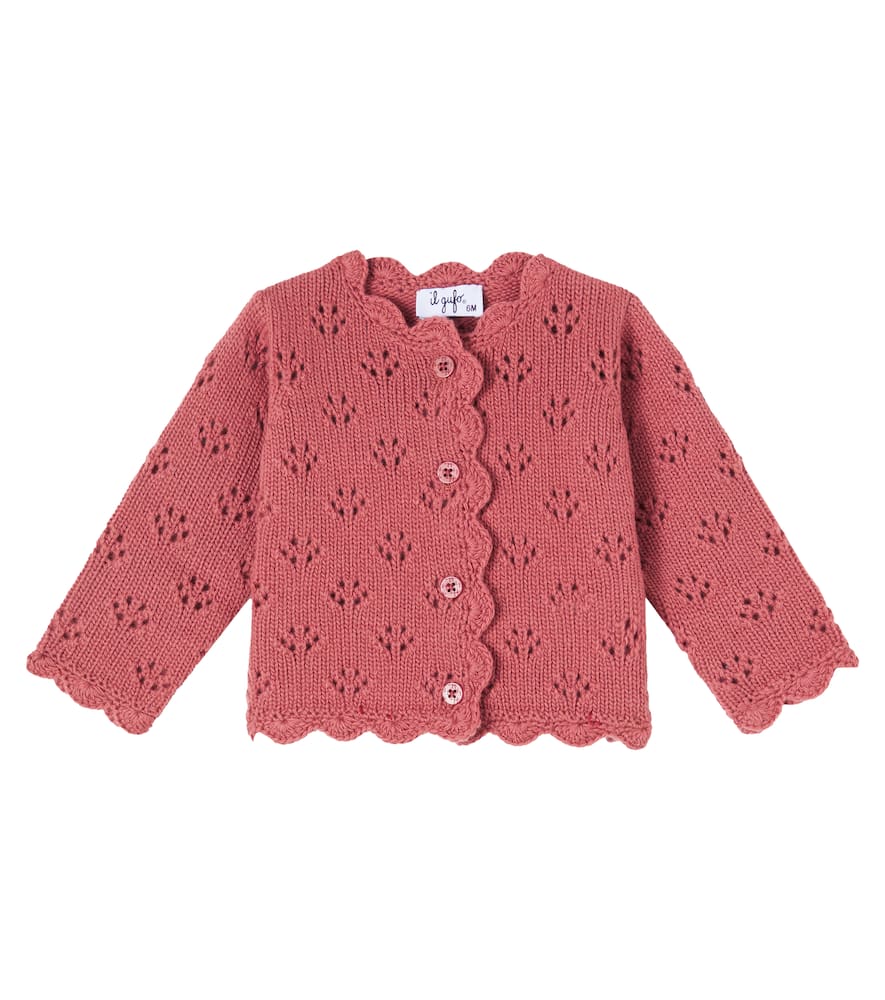 Virgin wool cardigan