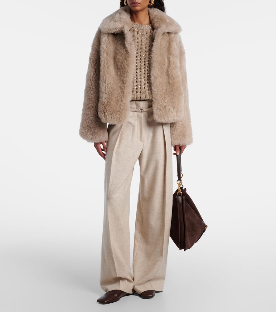 Shearling jacket