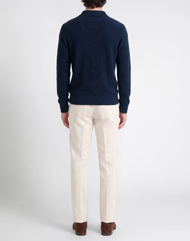 Man Sweater Navy Size 38 Virgin Wool, Polyamide
