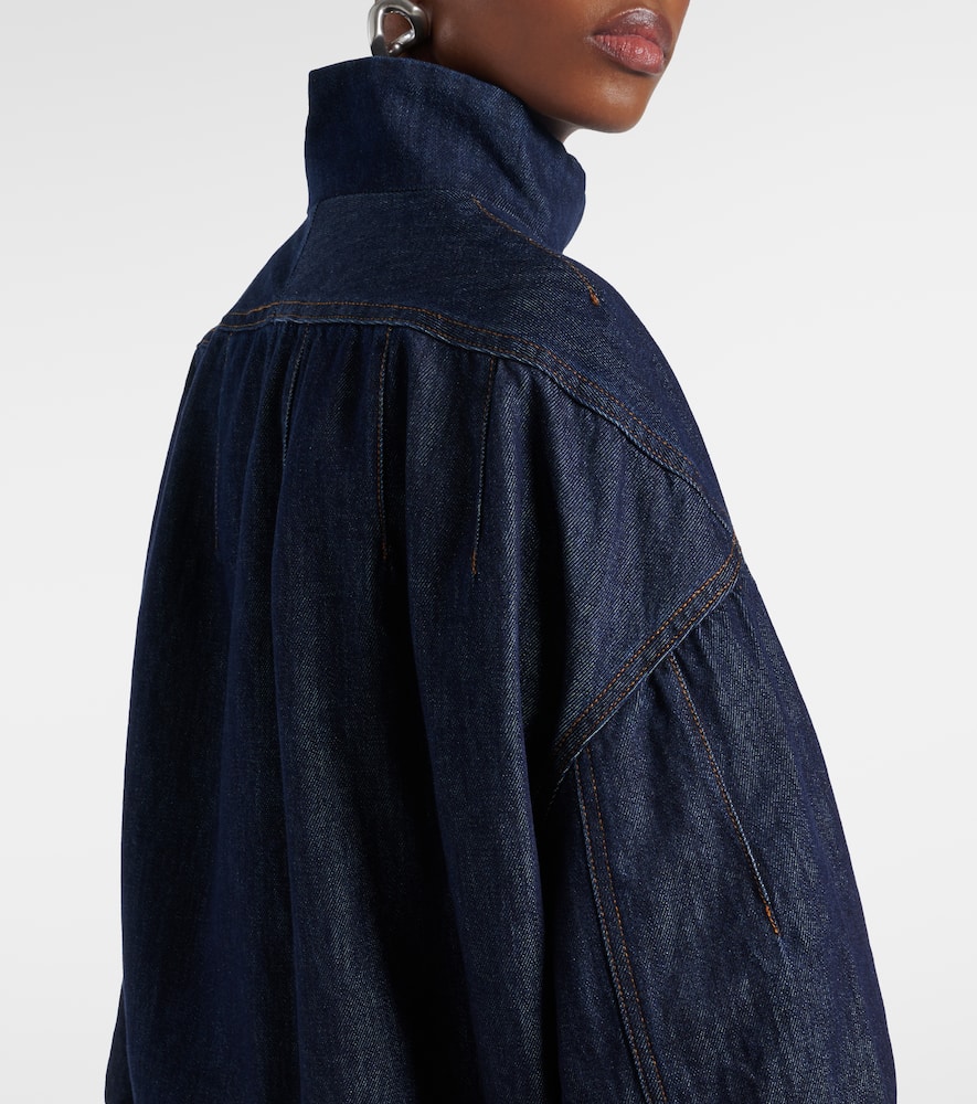 Oversized denim jacket