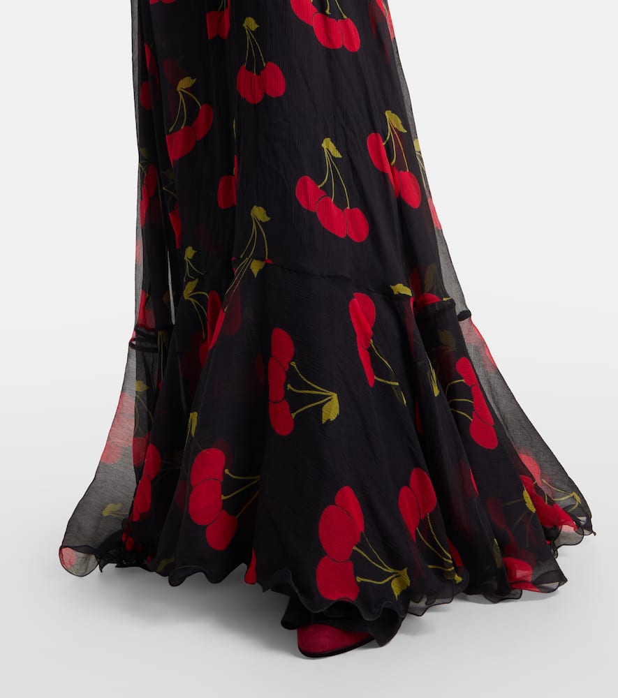 Creponne Chiffon gown