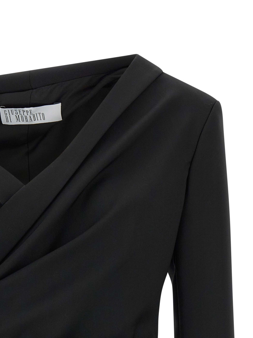 Asymmetrical Blazer Blazers Black