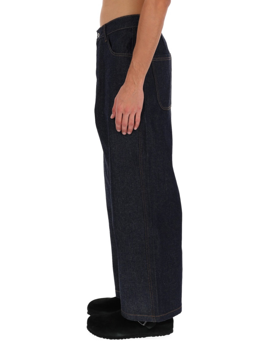 Dark Blue Relaxed Jeans