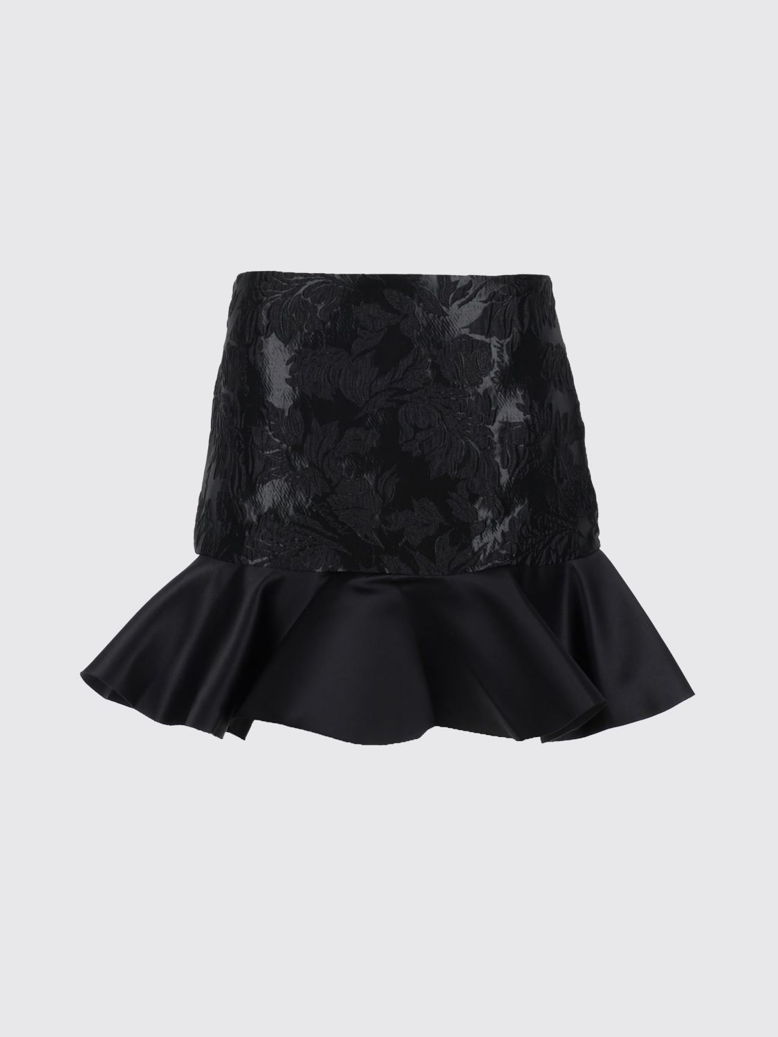 Skirt Woman color Black
