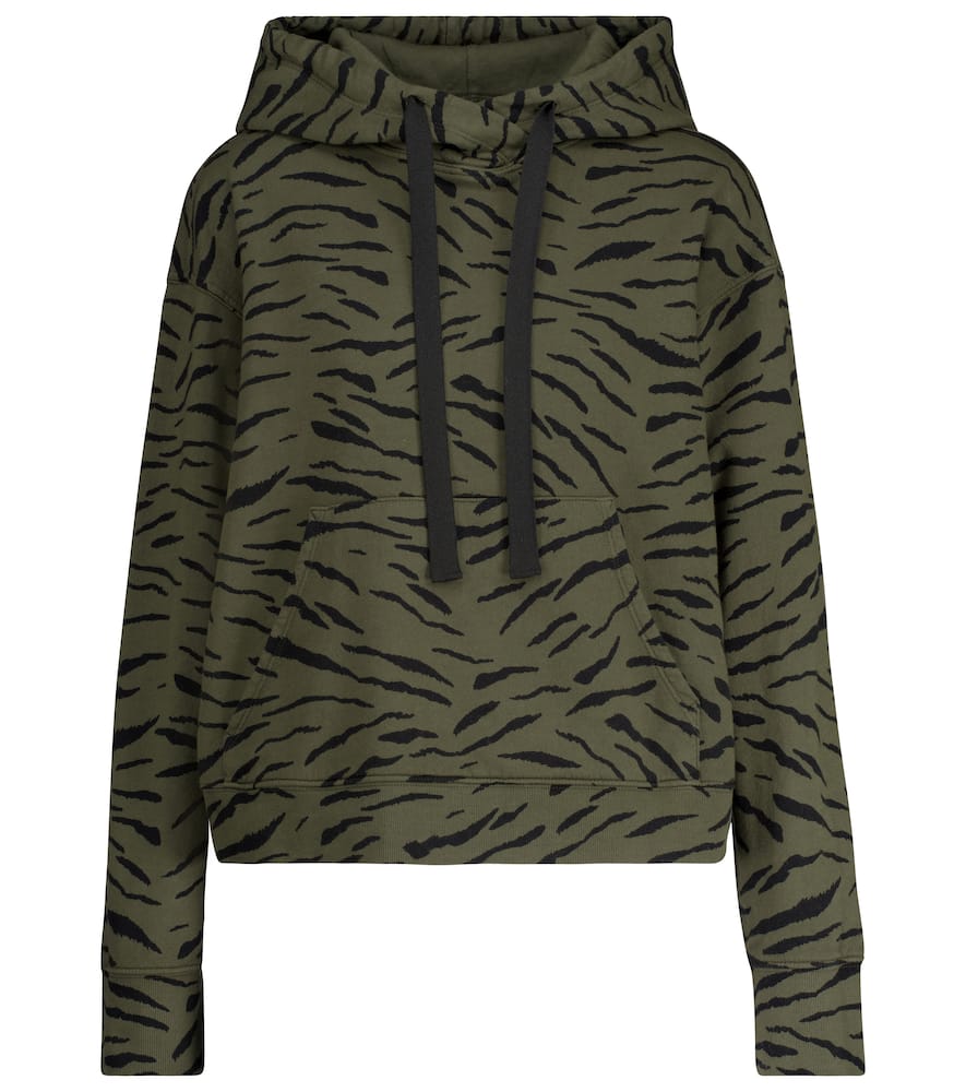 Roseanne printed cotton hoodie