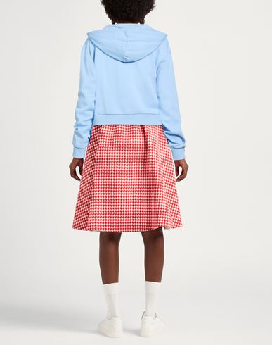 Woman Sweatshirt Azure Size L Cotton