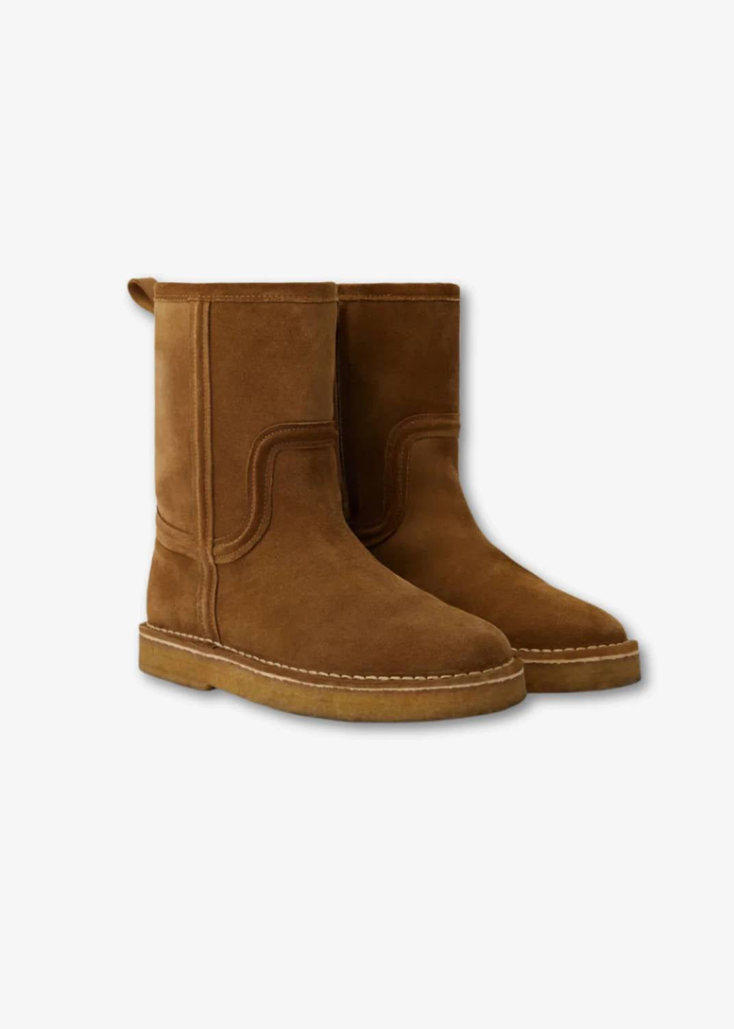 Women's Texas Suede Boot In Miel