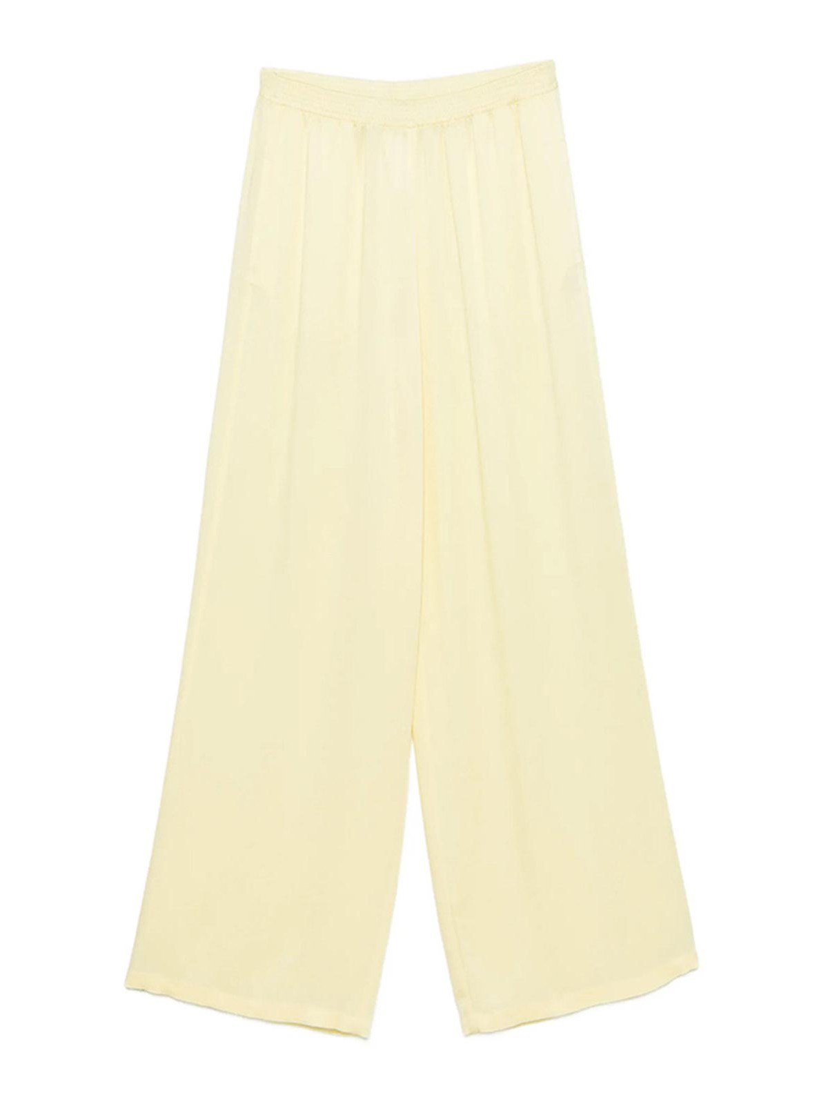 Elastic-waistband Palazzo Pants