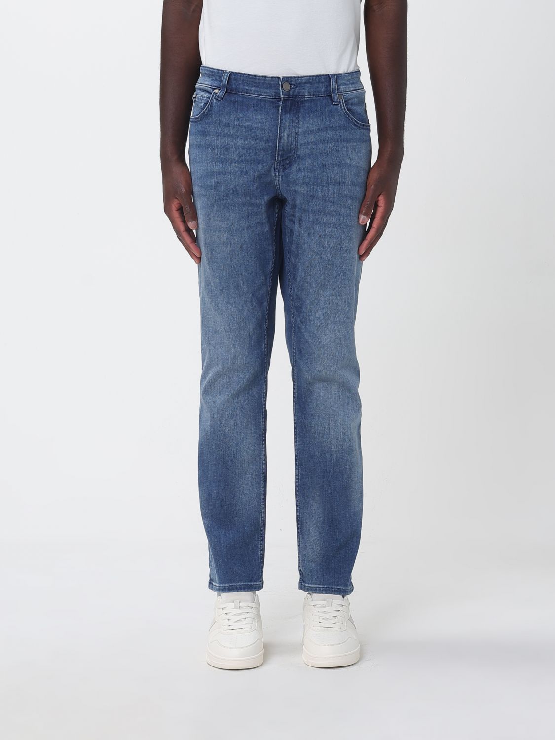 Jeans Men color Navy