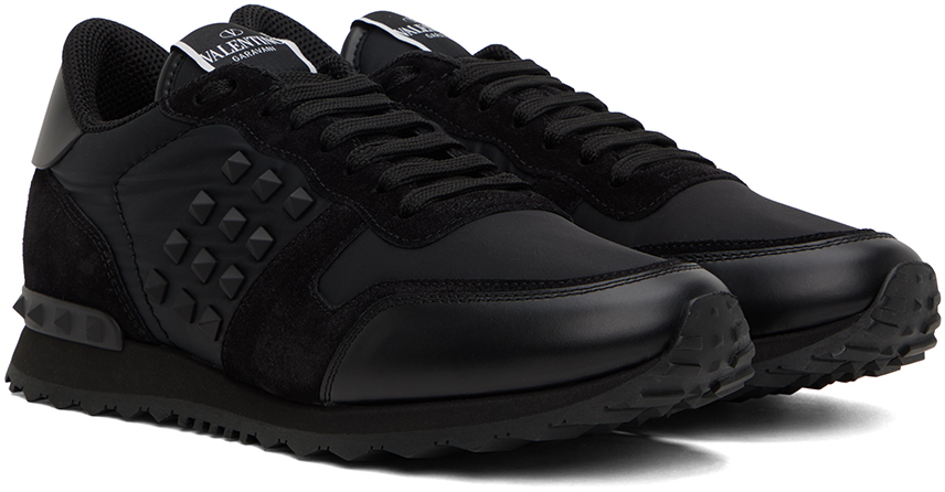 Black Rockstud sneakers