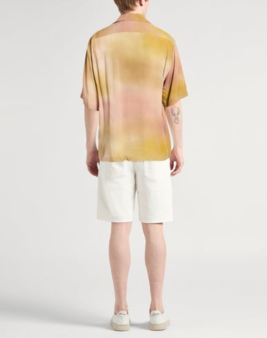 Man Shirt Sand Size S Viscose