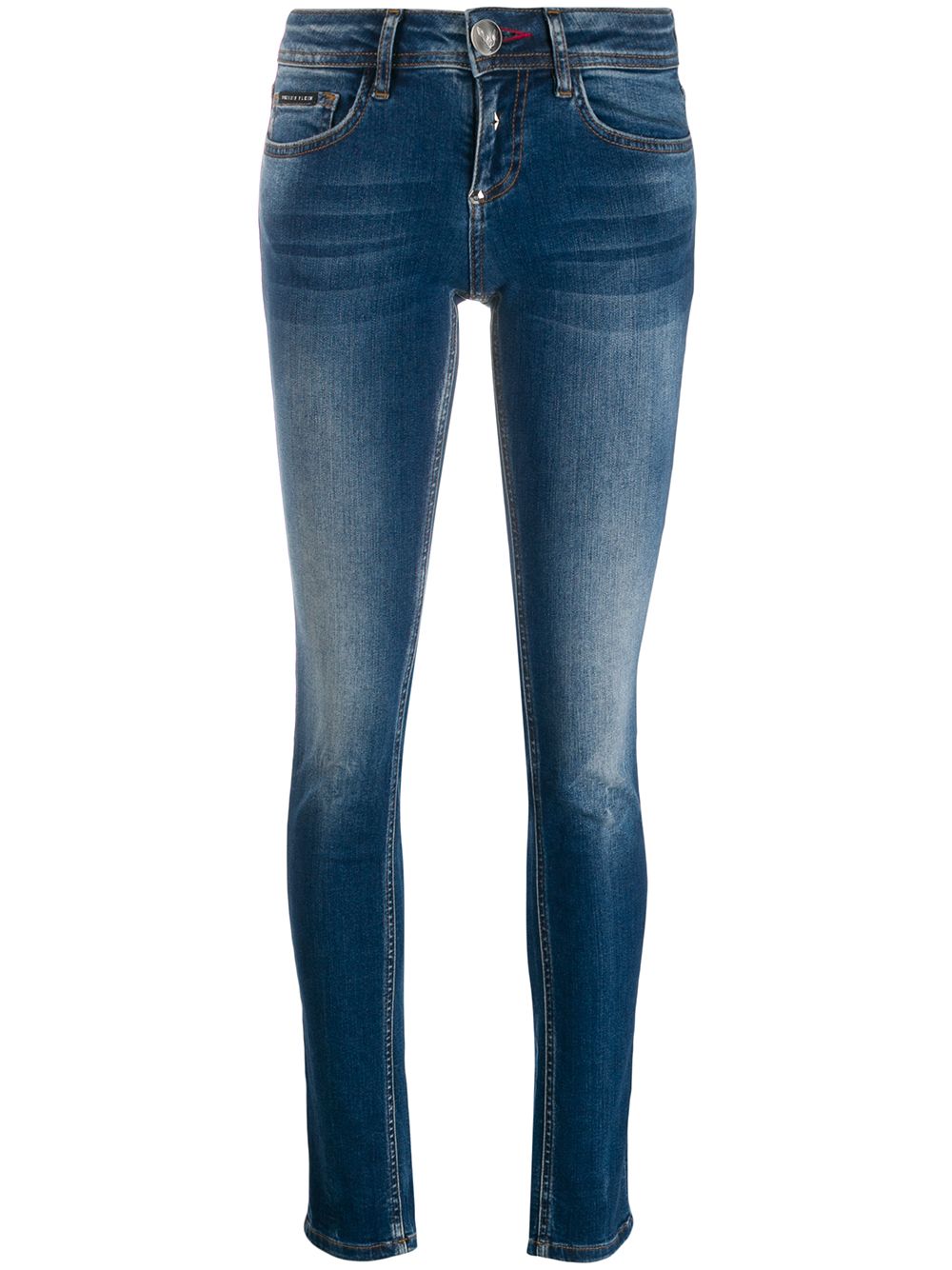 Statement slim-fit jeans - Blue