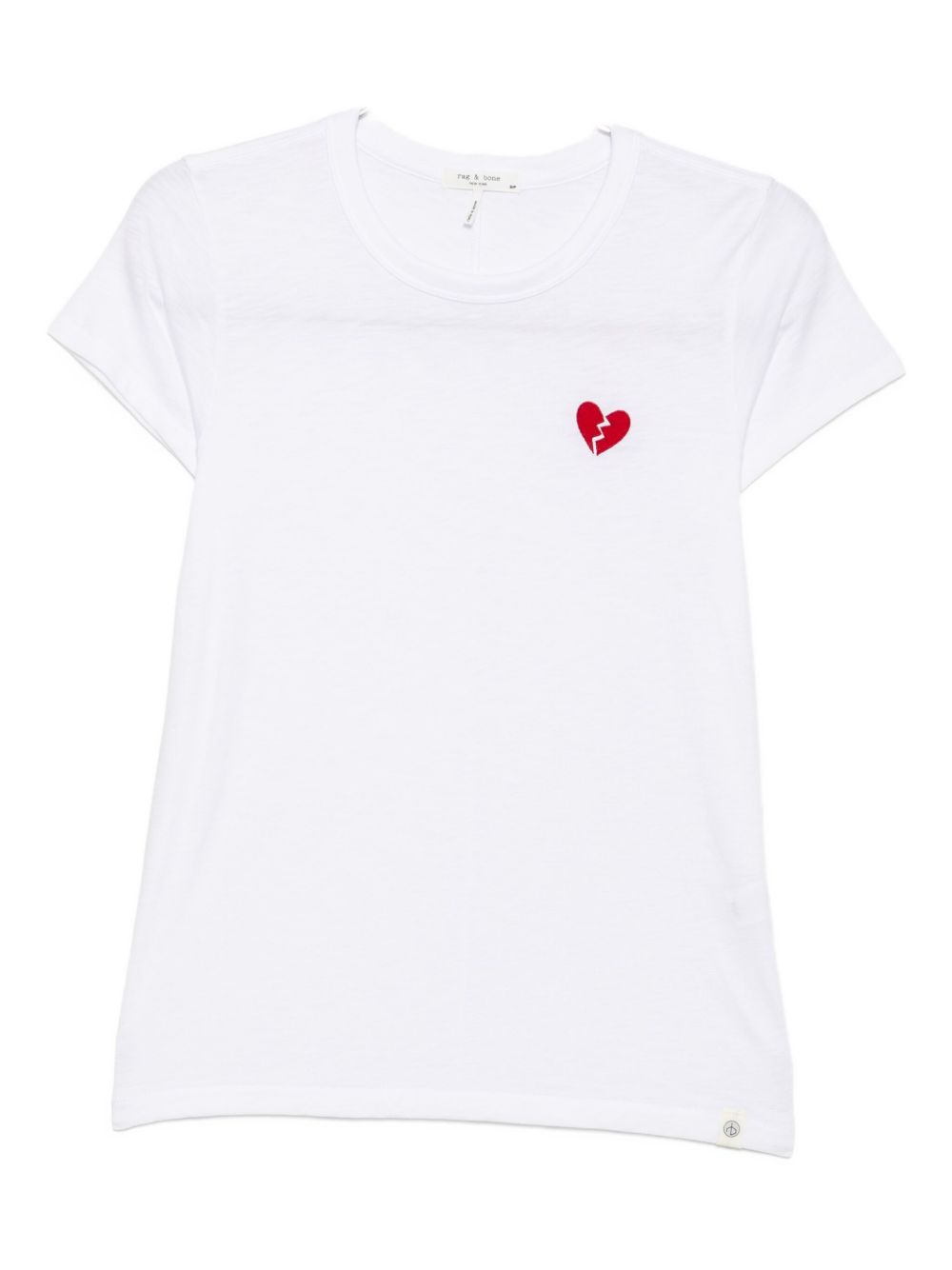 Broken-heart T-shirt - White