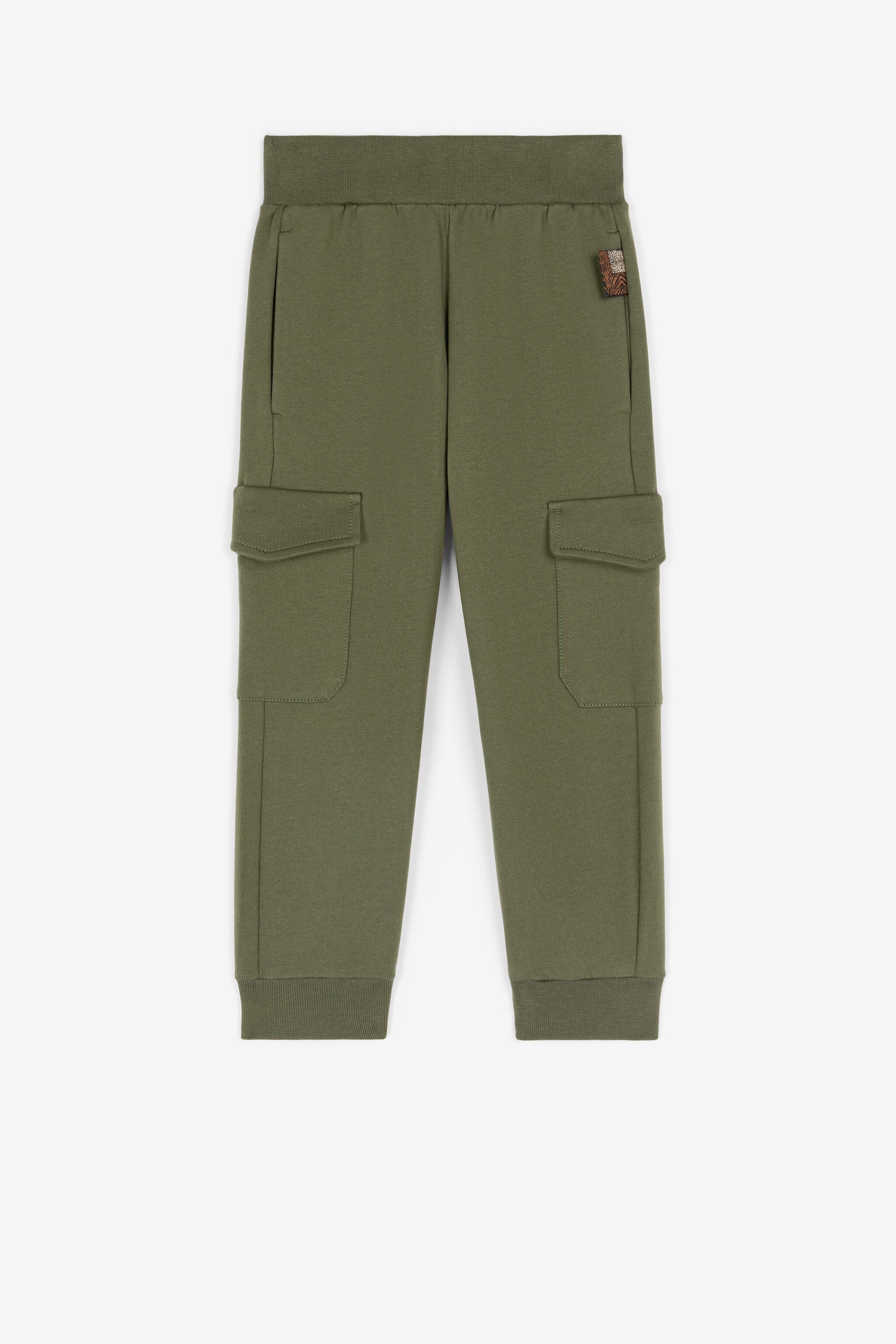 Logo-print Cotton Trousers