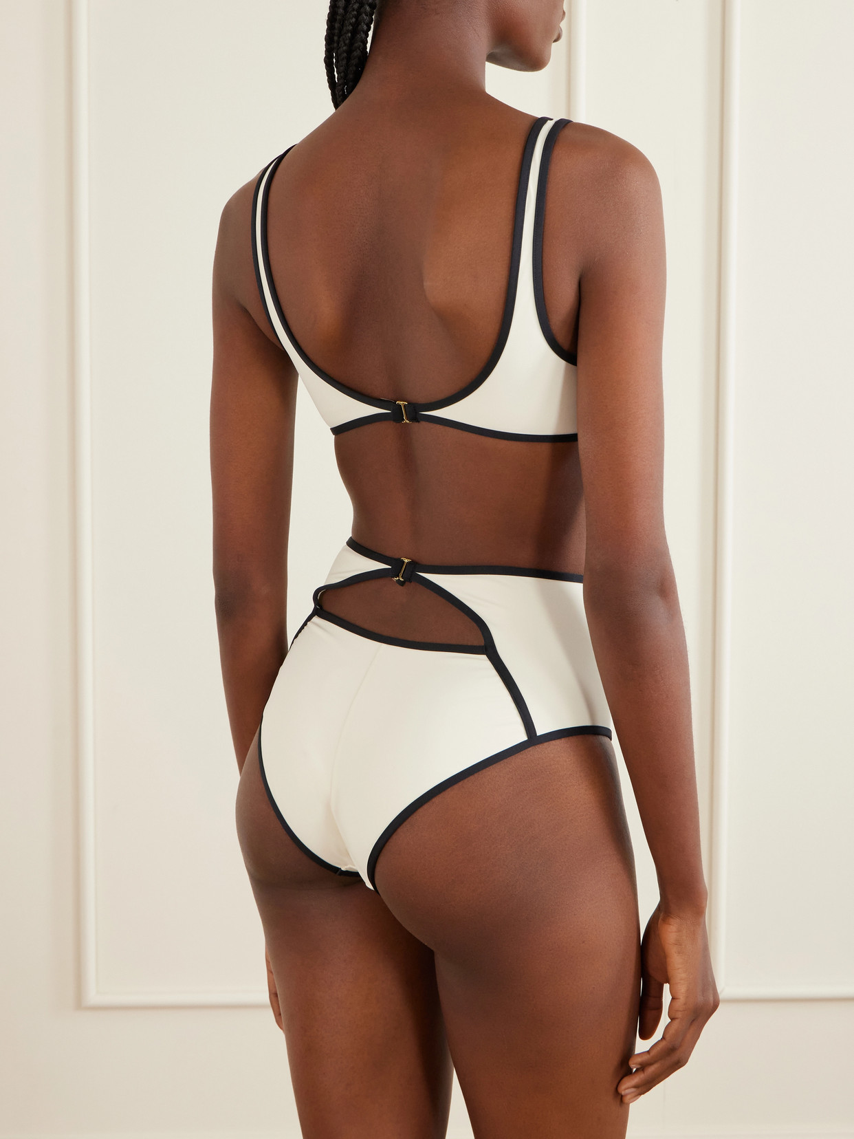 Contraste Bikini Briefs - Ecru