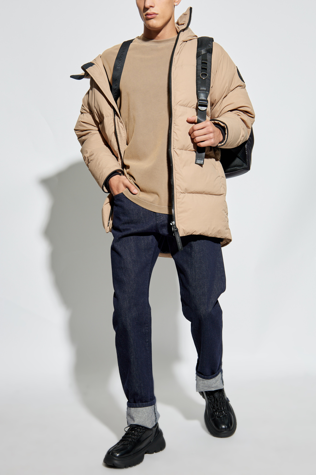 Down Jacket Lawrence, Men's, Beige