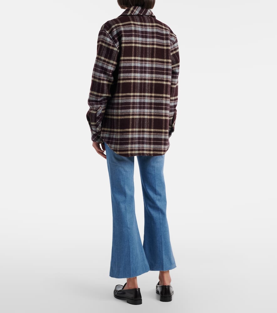 Dojo cropped flared jeans