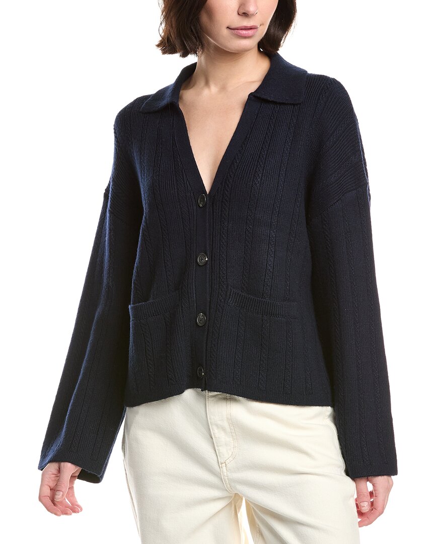 Cynthia Wool-Blend Cardigan