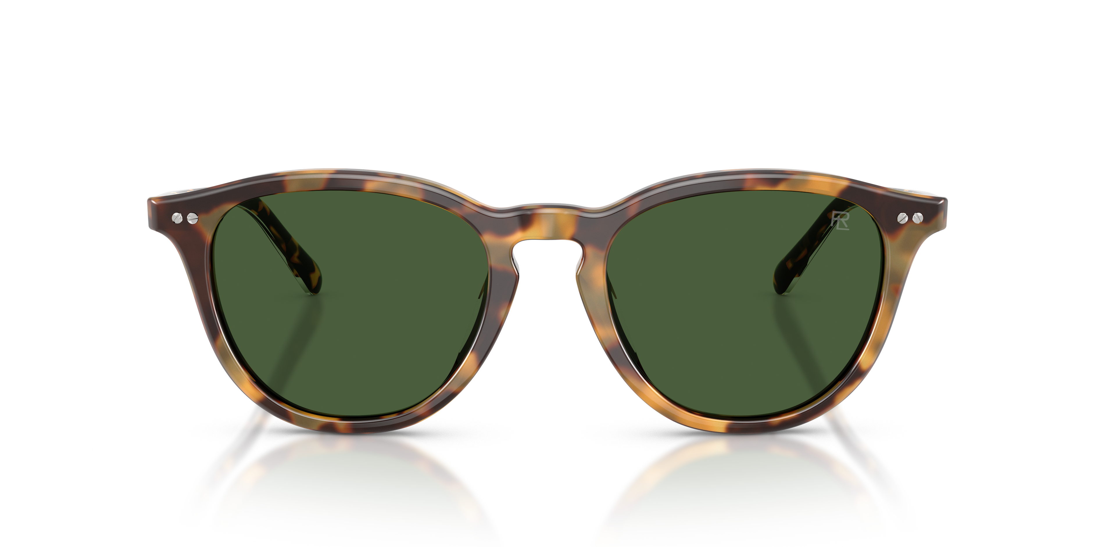 Ralph Lauren Uomo Ralph Lauren RL8241U 633971 Occhiali da sole Acetato Tartaruga Verde Pantos Normale