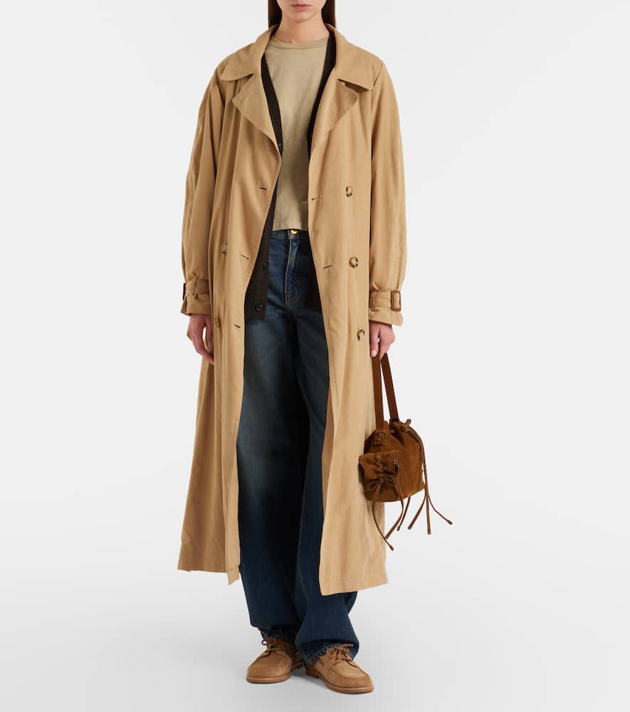 Square cotton jersey T-shirt