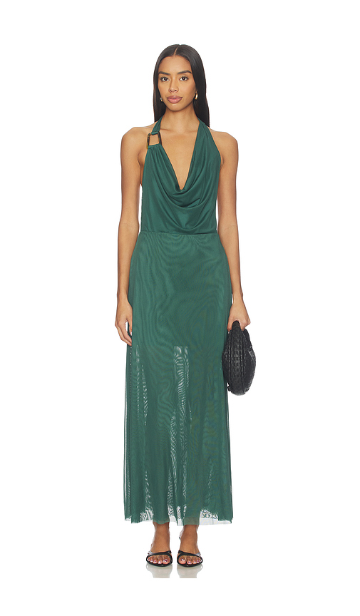 Vix Swimwear Caylle Long Dress in Green. - L also in M