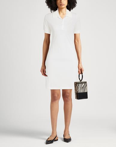 Courrèges Woman Mini dress White Size L Cotton