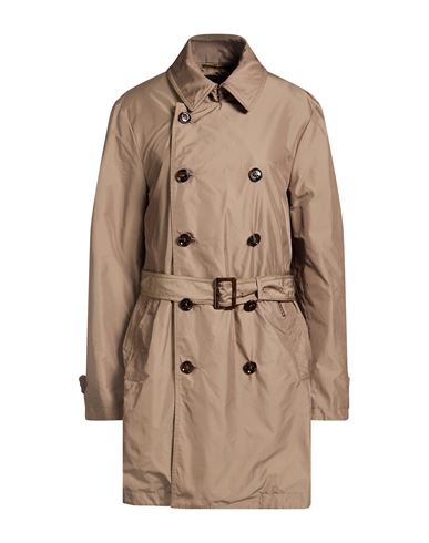 Woman Overcoat & Trench Coat Khaki Size 14 Polyester