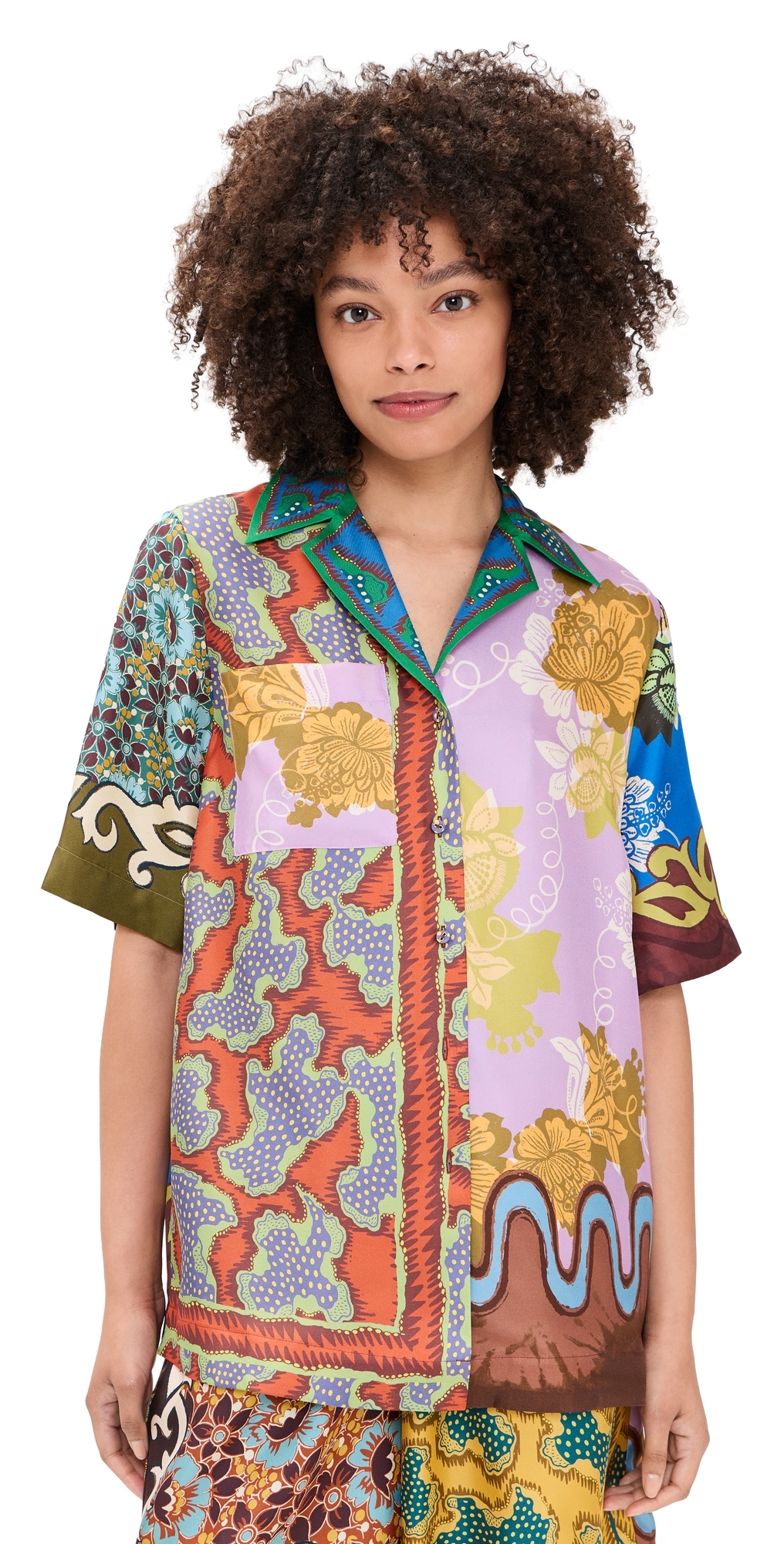 Arnie Silk Shirt Multi