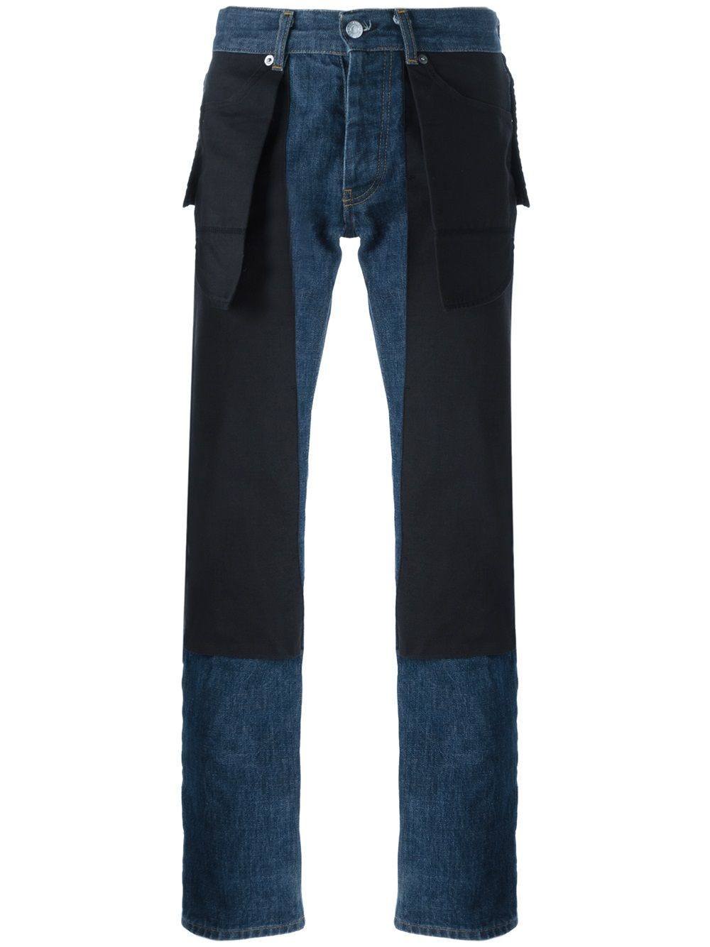 Inside-out slim jeans - Blue
