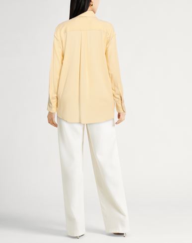 Fabiana Filippi Woman Shirt Pastel yellow Size 2 Viscose, Elastane