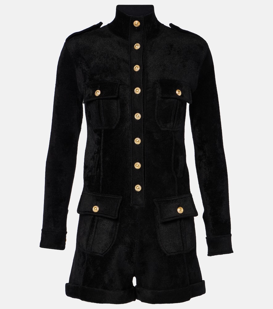 Velvet romper