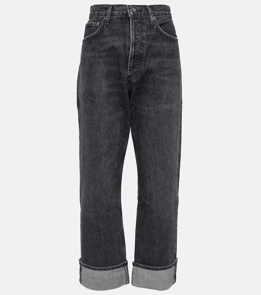 Fran low-rise straight jeans