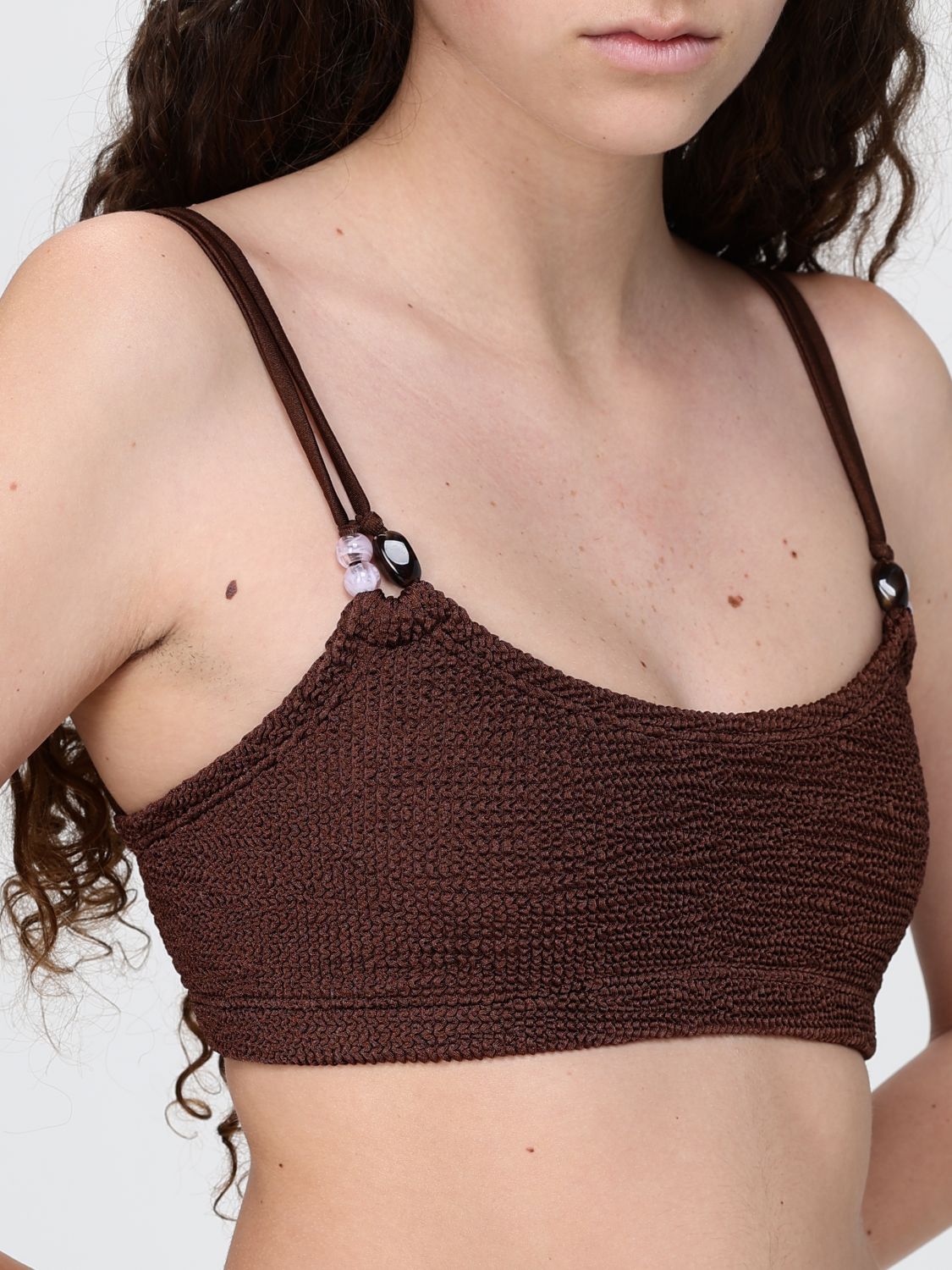 Swimsuit Woman color Brown