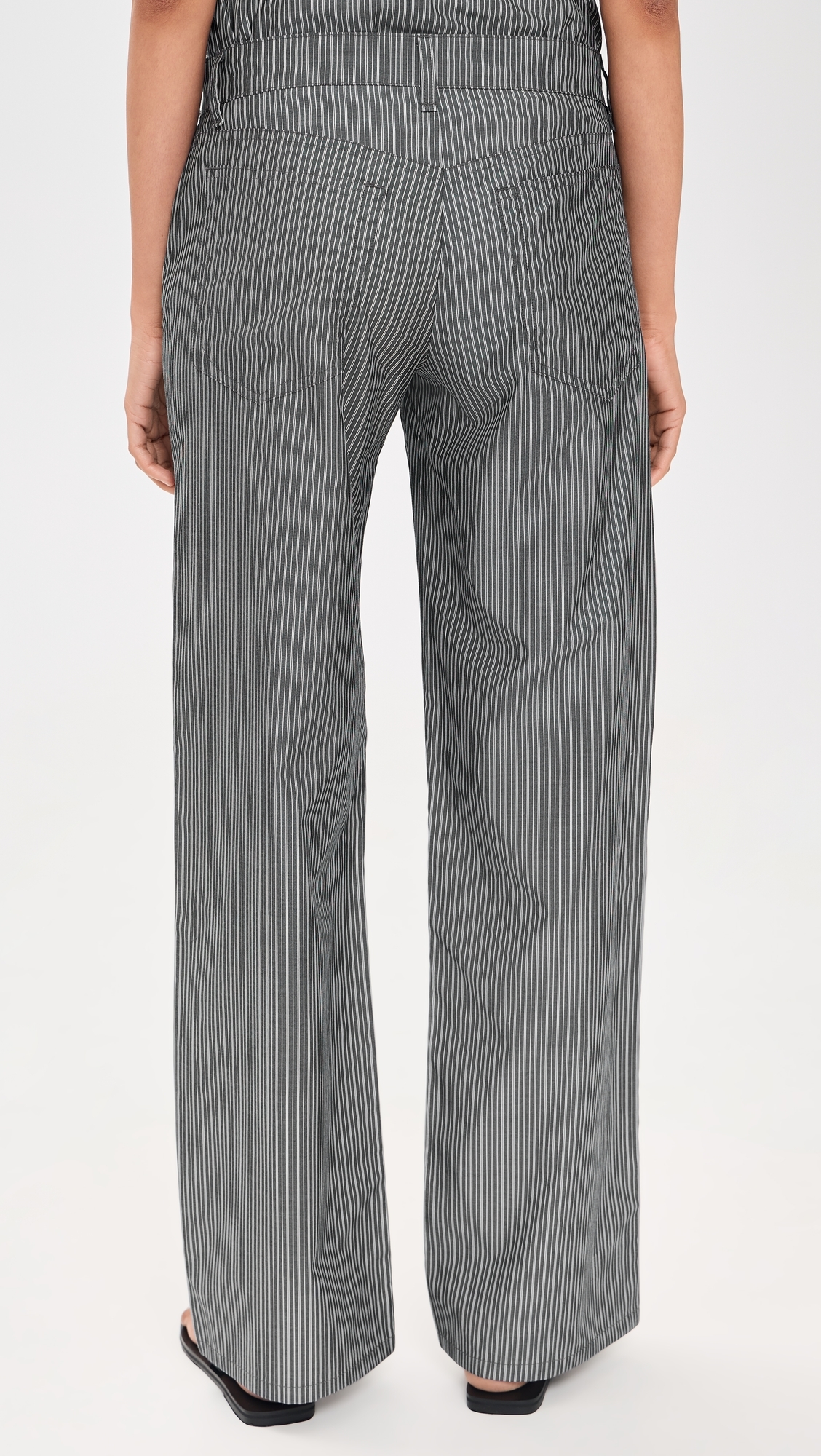 Saige Stripe Poplin Pants Salst