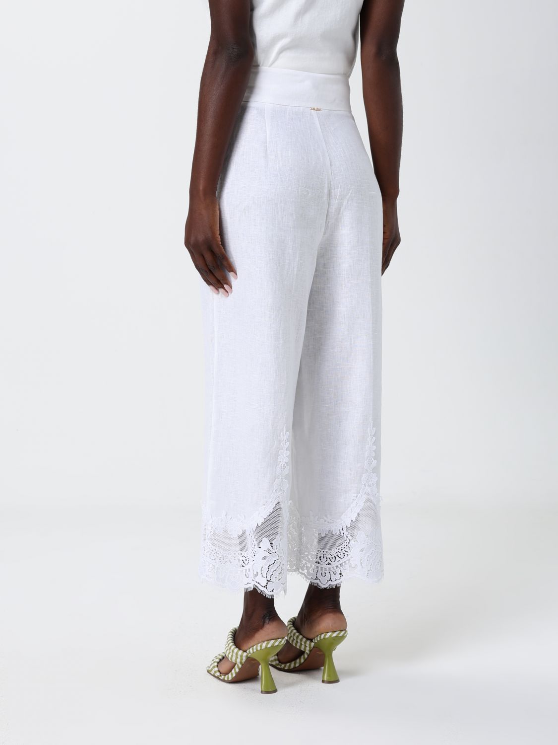 Pants Woman color White