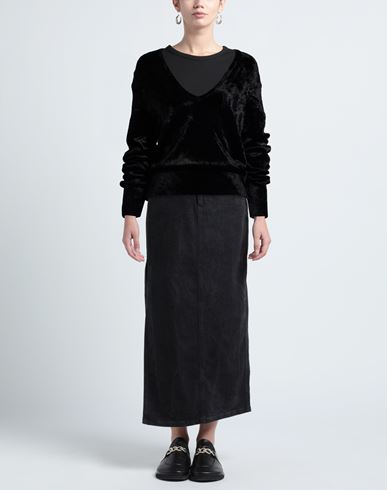 Woman Sweater Black Size 6 Viscose, Polyamide, Polyurethane