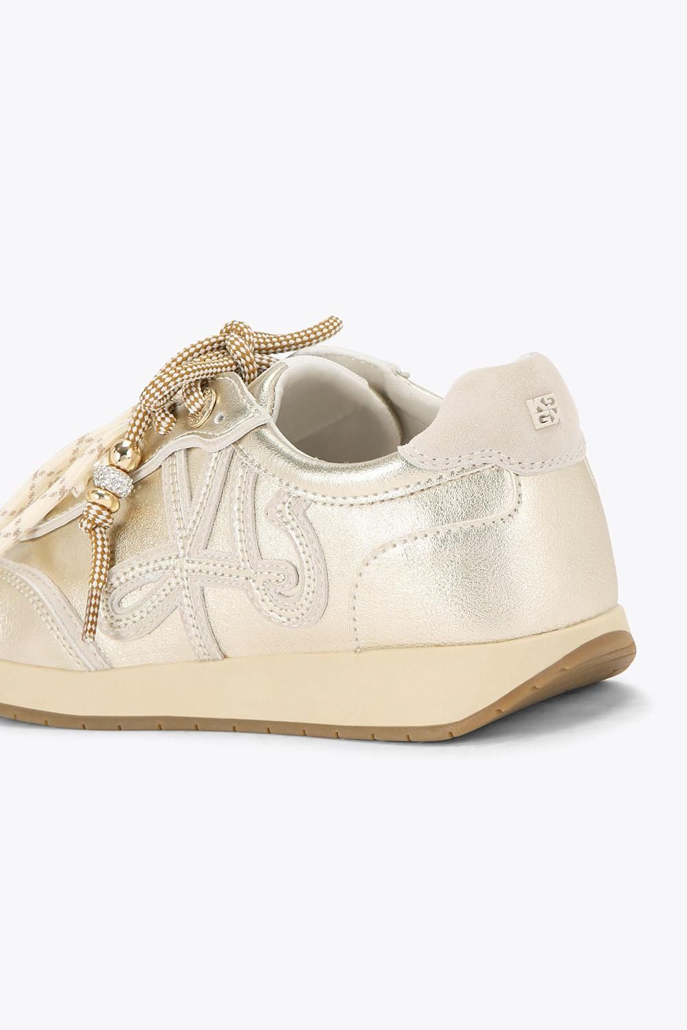KG Kurt Geiger Women's 'Lala' Trainers in Gold