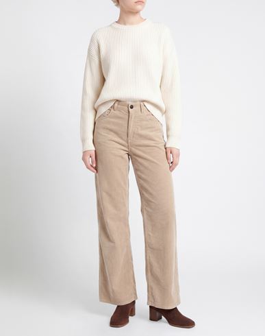 Woman Pants Beige Size 4 Cotton