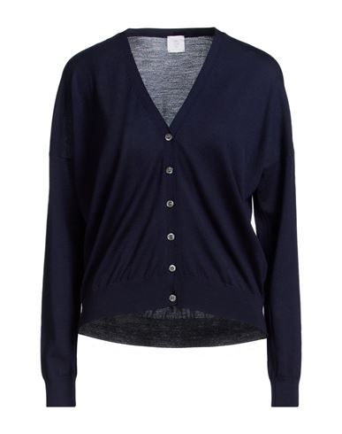 Woman Cardigan Navy Size S Wool