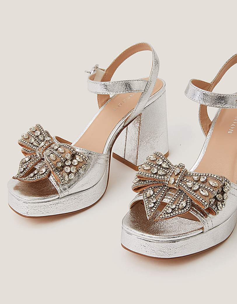 Monsoon Arla Jewel Bow Platform Hee