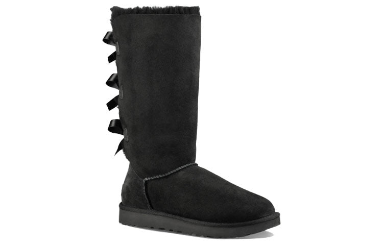(WMNS) Bailey Bow Tall II Boot High Top Fleece Lined Black