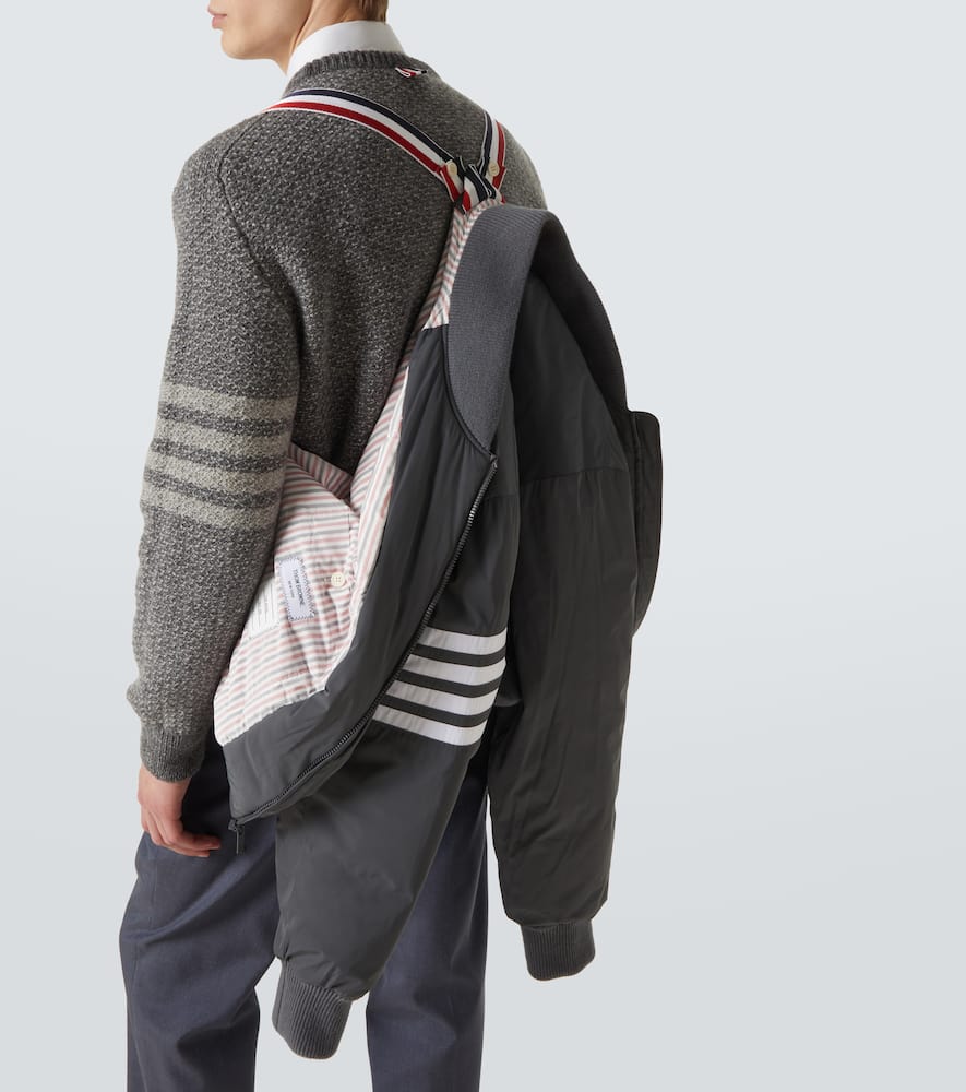 4-Bar bomber jacket