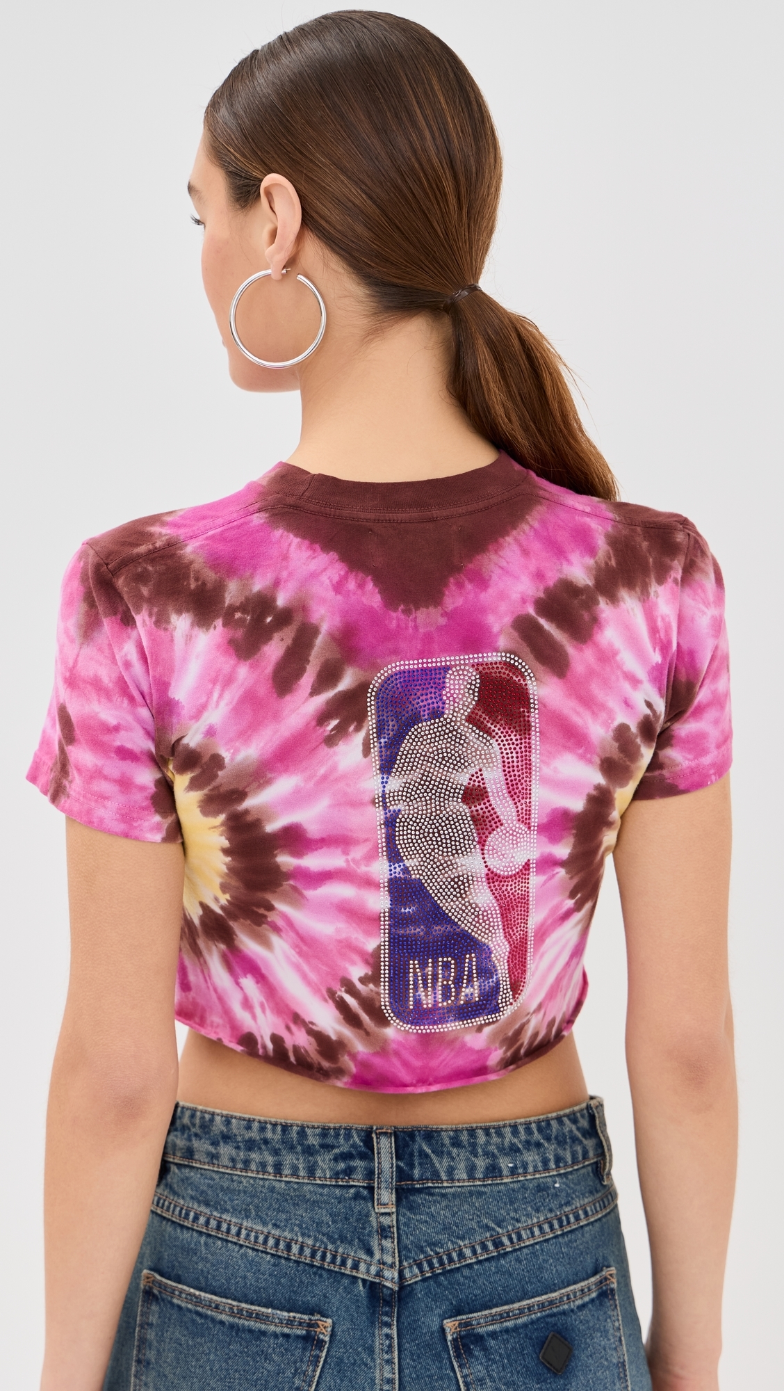 DANNIJOPRO Logo Man Boxy Tee Tie Dye