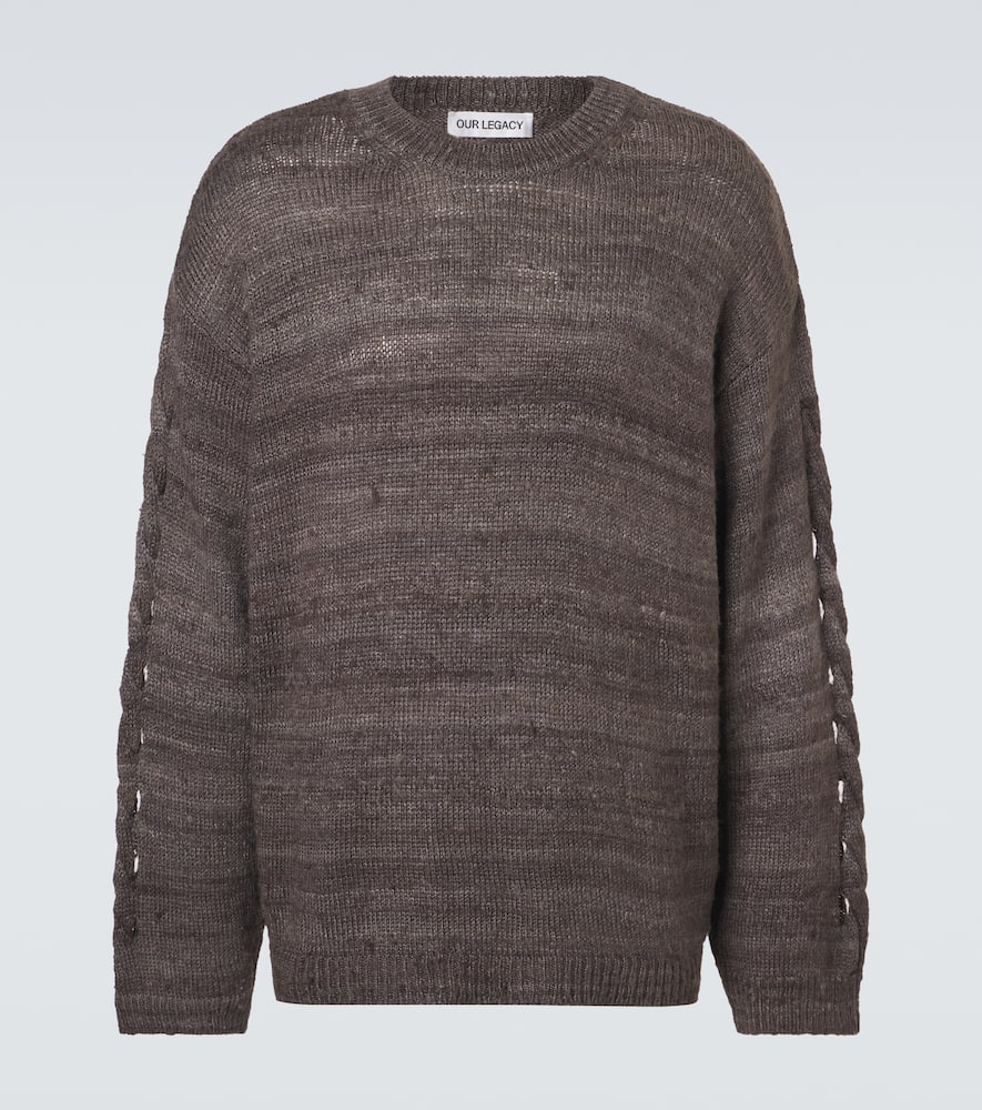 Popover silk sweater