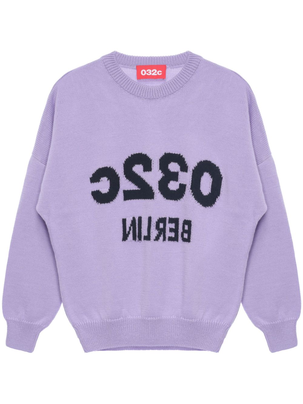 Selfie drop-shoulder jumper - Purple