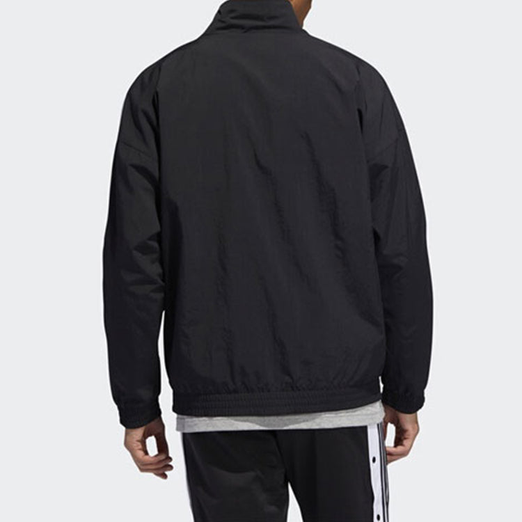 Originals Lock Up TT Sleeve Logo Retro Sports Jacket Black