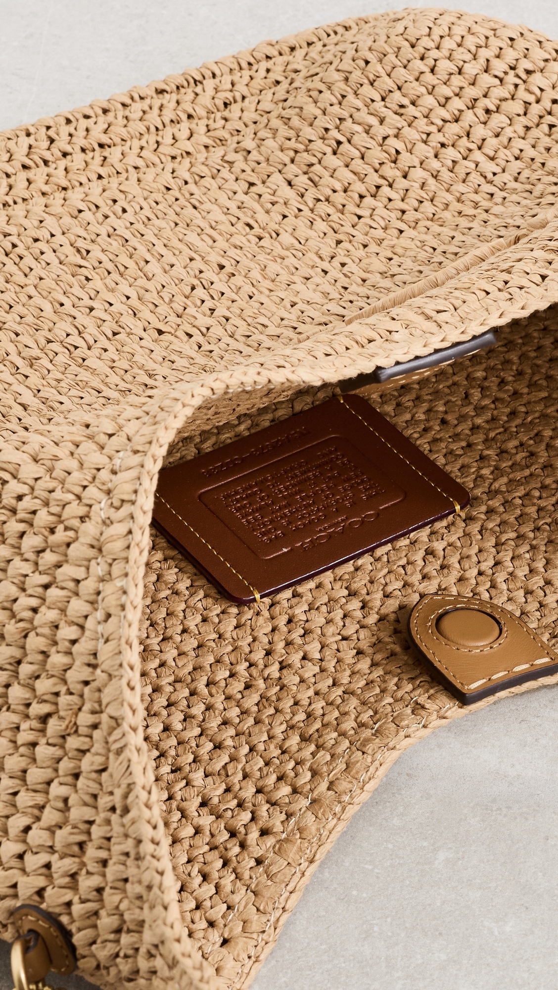 Brooklyn Raffia Shoulder Bag B4/NATURAL One Size