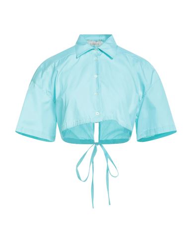 Woman Shirt Turquoise
