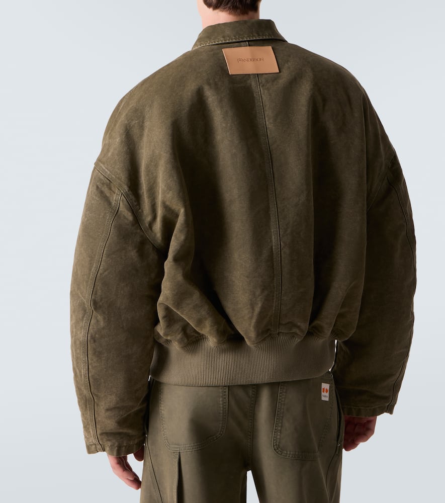 Cotton bomber jacket