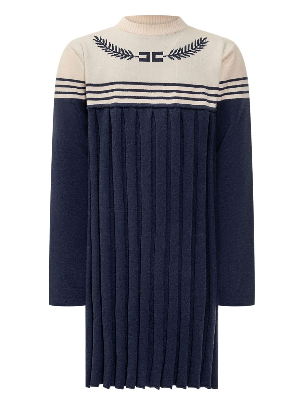 Pleated dress - Blue